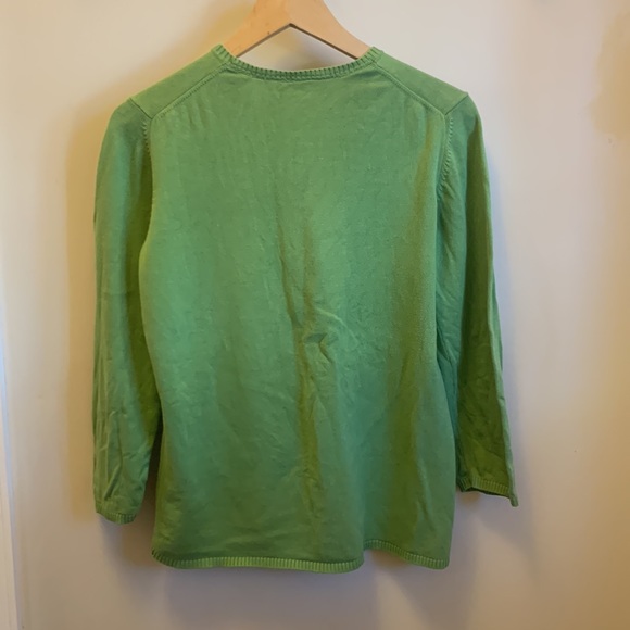 Spring green Cherokee cardigan sweater - Picture 5 of 5